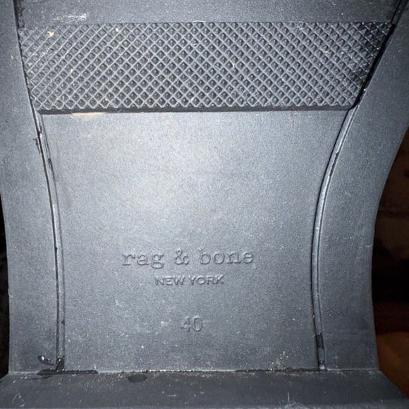 Rag and Bone Tall Moto Rain Boots - Picture 6 of 7